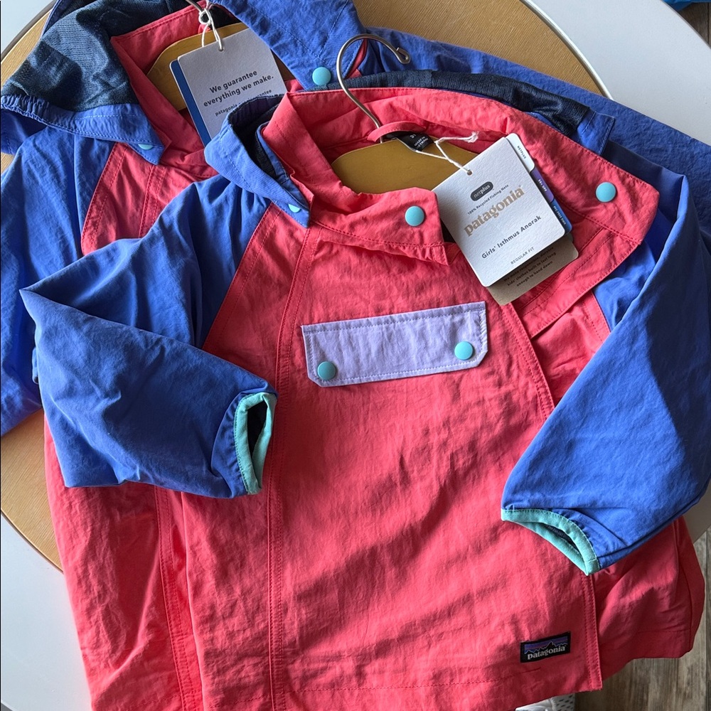 Patagonia Kids' Vibrant Outdoor isthmus Anorak Jacket